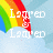 Pixelated rainbow arches over clouds with text elements changing across frames.