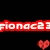 Pixelated text and heart icons in red, green, yellow, blue, orange, and purple hues on a black background.