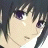 A 48x48 pixel buddy icon featuring a close-up of an anime-style character with dark hair and purple eyes on the left, paired with text reading "Anime IM" and "com" on a black background to the right.