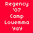 Pixelated text on red and black backgrounds with white lettering, showing repeated phrases in a