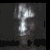 A grayscale animated icon shows a figure's face and upper torso shifting between two states with varying light reflection patterns.