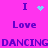 Pixelated text and symbols on a bright pink background with animated light blue elements.
