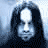 Four distinct headshots of individuals with long hair in a , one with a hooded figure and a black displaying 'MUDVAYNE' text