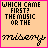identical peach-colored squares with pink borders, each containing text and a stylized signature