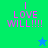 Four quadrant with text 'I LOVE WILL!!!!' and star symbols in varying colors and pixelation levels