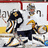 Pixelated hockey scene with players on ice, blue background text reading "It's MILLER TIME!" in yellow block letters.