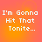 Four identical display pixelated text on a gradient background transitioning from orange to pink