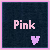 A 3x2 contact sheet of five animated frames showing a dark blue background with pink text and purple heart symbols, arranged in grid layout with one empty cell.