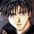 A pixelated contact sheet of two animated frames showing an anime-style character with dark hair and a black outfit on the left, next to text reading "Anime IM" and "com" on a black background.