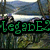 Pixelated landscape with mountains and water, green text reading 'LegadE2' overlaid on the top-left portion of the image.