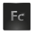 A static square icon with a dark gray background featuring large light gray 'Fc' letters centered on the surface.