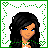 Animated contact sheet of a pixel-art character in green and white outfit with changing poses and text overlays.