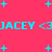 Pixelated cyan text and plus signs on a solid pink background with no visible animation changes.