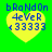 Four identical pixelated yellow hearts on bright green background with blue text reading 'bRaNdOn 4eVeR 433333' above each heart.