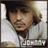 A person with light-colored hair and a dark cap wears a white jacket, shown in three slightly varied poses with the name 'JOHNNY' below.