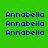 Pixelated blue text 'Annabella' on green background with cyan highlight bars in a