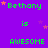 Purple background with green text reading 'Bethany is AWESOME Bethany' repeated in a pattern, scattered orange and purple stars