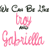 Static image of multiple Disney character pairs with 'We Can Be Like' text repeated at top, each pair labeled 'AND' between names.