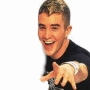 15 static images showing a person in a black shirt with a white wristband, making a reaching gesture with their right hand against a white background