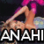 A pixelated image of a person in a pink and blue outfit with text overlays, divided into sections showing different poses.