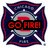 six soccer-themed images featuring players in action and a Chicago Fire logo with 'GO FIRE!' text