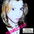 Pixelated close-up of a person with light brown hair, blue eyes, and a pink scarf against black background.