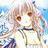 A pixelated anime-style character with light brown hair and red eyes on a blue background, next to black text reading "Anime IM" and "c0m" in white pixelated font.