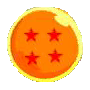 A circular orange icon with four red stars, transitioning through star counts and character depictions on a yellow border.