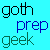 A static contact sheet of a text-based animated icon with multiple color-coded words on a cyan background, showing no visible animation changes across sampled frames.