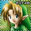 Animated character with brown hair and blue eyes in green tunic, showing four distinct facial expressions across frames.