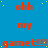 Blue background with red text repeating 'ohh my' and 'gamet!!!', yellow dots scattered, gray rectangle in bottom-right corner.