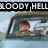 A four- shows a cartoon character in a car with changing text overlays: 'BLOODY HELL' top-left, 'I should have switched' top-right, 'TO GIECO!' bottom-left, and a blank bottom-right
