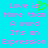 Pixelated cyan background with pink text reading "Love is More than A word It's an Expression" and a green heart symbol replacing the 'i' in 'is'.