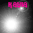 Four- shows pink 'KAYIA' text above grayscale light effects with shifting bright spots and small white dots in each quadrant