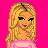 A 3x3 contact sheet of pixel art animated frames featuring a blonde girl, pink pig character, and pig legs with glasses on a bright pink background, each frame displaying text variations like "I Live In My PJs" or "Call First!".