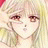 A 48x48 pixel buddy icon featuring a side-by-side contact sheet of two animated frames: left frame shows an anime-style character with blonde hair and red eyes, right frame displays text "Anime IM" above "COM" on black background.