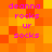 Pixelated text 'deanna rocks ur socks' in pink on orange-yellow gradient background with repeated pattern