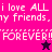 Pixelated text and star symbols on a split background of bright pink, dark purple, and magenta sections.