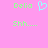 Pixelated text and heart symbol on pink background with green 'Delia' and 'Shh....' text, blue heart outline.
