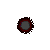 circular pixelated icons with varying sizes and gradient color transitions from dark outer edges to bright centers on a gray background