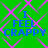 Green background with purple diamond lattice pattern and blue text reading "I FEEL CRAPPY" in four identical quadrants.