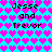 Pixelated icon with cyan background and pink heart pattern, displaying 'Jesse and Trevor' text in black pixel font.