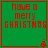 Green square with red border displaying 'have a merry CHRISTMAS' text and small pixelated tree icons at bottom corners.