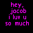 Pixelated pink text on black background with white horizontal bars obscuring parts of the message