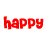 Red pixelated text and heart symbol on white background, with 'happy valentines day!' arranged in four segments.