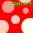 Red background with pink and white circles, green 'YAHOO!!!' text repeated four times across the image.
