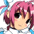 Pixelated anime-style character icon with pink hair and blue accents on left, black background with white text 'Anime IM' and signature on right.