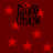 Red background with scattered red stars and four black pixelated text blocks reading "PIXIE CHECK" in a pattern
