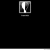 Pixelated grayscale icon of a computer monitor displaying an exclamation mark on a black background.