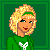A 3x3 contact sheet of pixel art frames showing an Irish-themed animated icon with a woman, green dress, dancing legs, text elements, and a shamrock symbol.